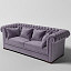 classical classic  sofa  tufted delano velvet
